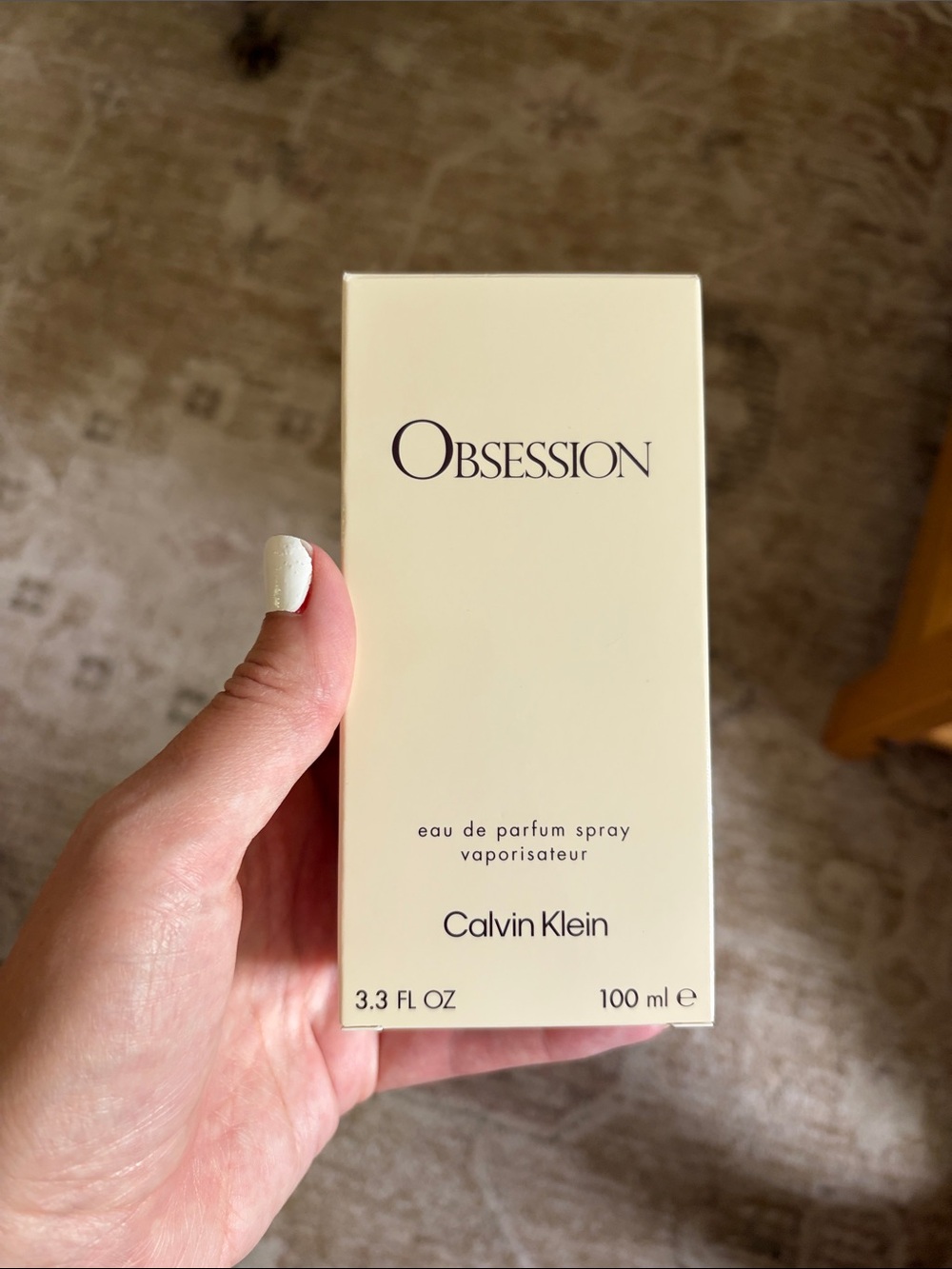Calvin Klein Obsession Eau De Parfum - Cream & Black